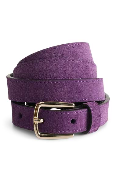 Ladies House Of Bruar 2cm Suede Belt