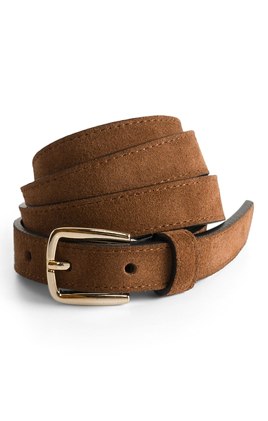 Ladies House Of Bruar 2cm Suede Belt