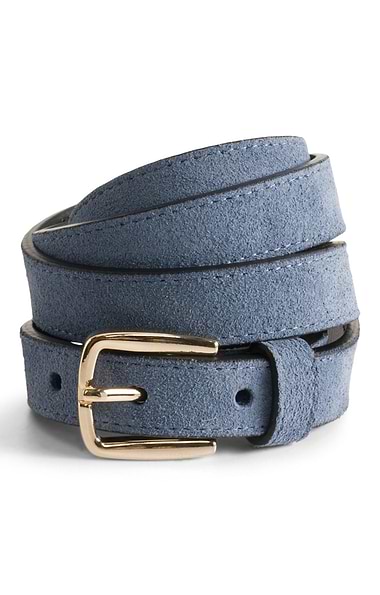 Ladies House Of Bruar 2cm Suede Belt