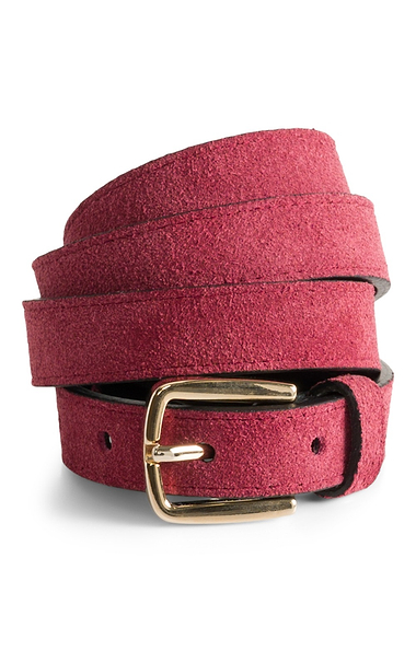 Ladies House Of Bruar 2cm Suede Belt
