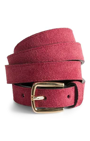 Ladies House Of Bruar 2cm Suede Belt