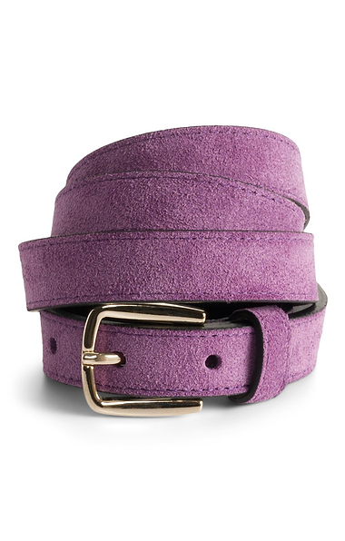 Ladies House Of Bruar 2cm Suede Belt
