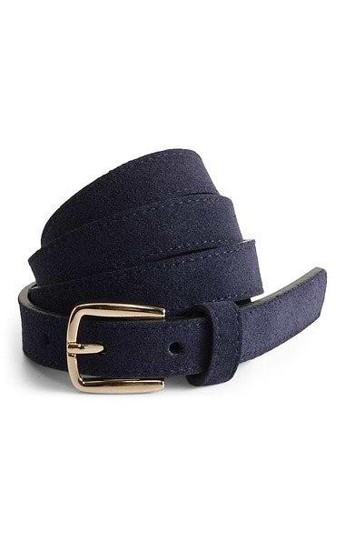Ladies House Of Bruar 2cm Suede Belt