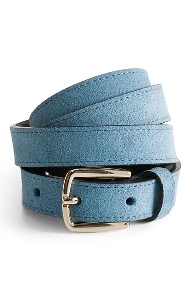 Ladies House Of Bruar 2cm Suede Belt