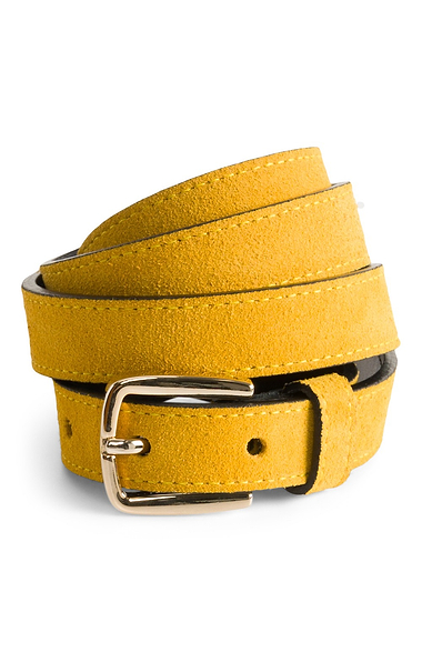 Ladies House Of Bruar 2cm Suede Belt