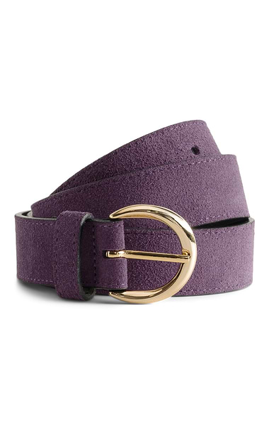 Ladies House of Bruar 3cm Suede Belt