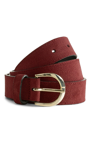 Ladies House of Bruar 3cm Suede Belt