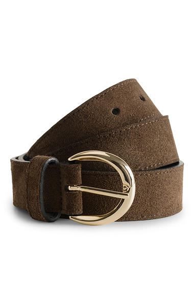 Ladies House of Bruar 3cm Suede Belt