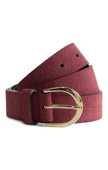 Ladies House of Bruar 3cm Suede Belt