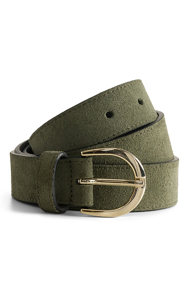 Ladies House of Bruar 3cm Suede Belt
