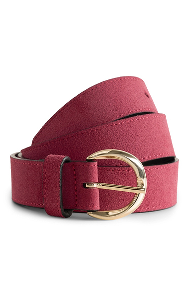 Ladies House of Bruar 3cm Suede Belt
