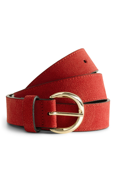 Ladies House of Bruar 3cm Suede Belt