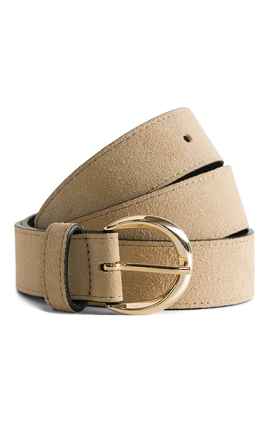 Ladies House of Bruar 3cm Suede Belt