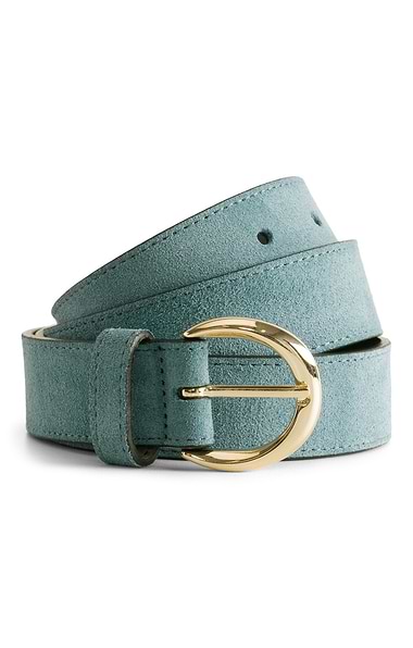 Ladies House of Bruar 3cm Suede Belt