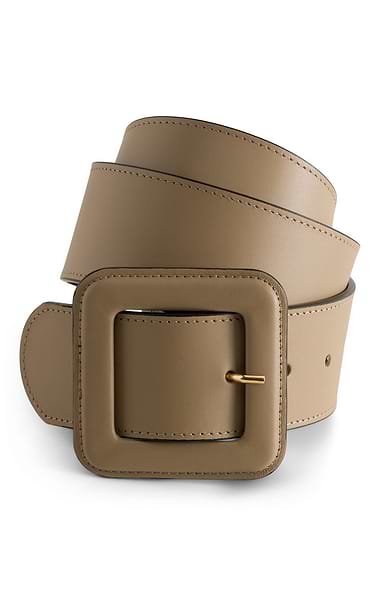 Ladies House Of Bruar Leather Wide Buckle Belt