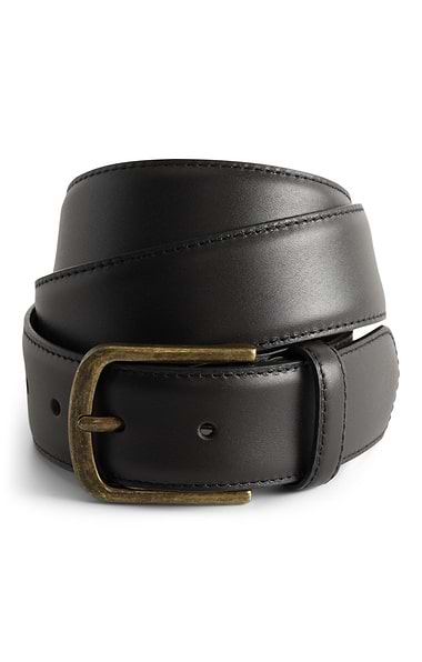 Men's House Of Bruar 3.5cm Leather Belt