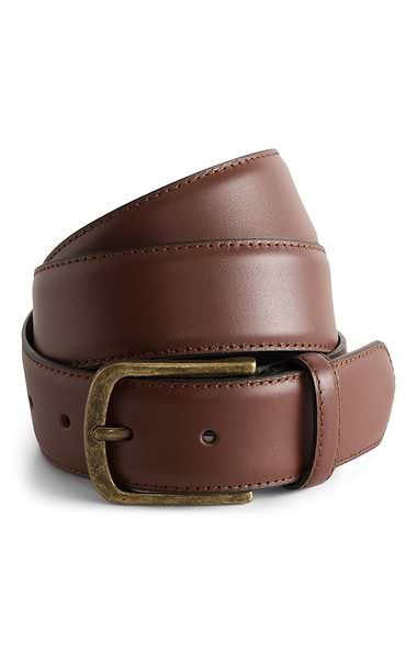 Men's House Of Bruar 3.5cm Leather Belt
