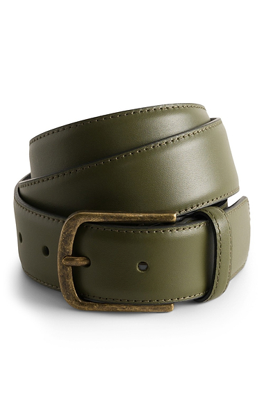 Men's House Of Bruar 3.5cm Leather Belt