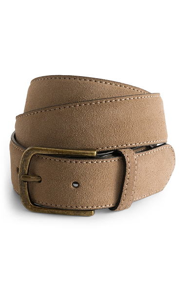 Men's House Of Bruar 3.5cm Suede Belt