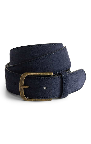 Men's House Of Bruar 3.5cm Suede Belt