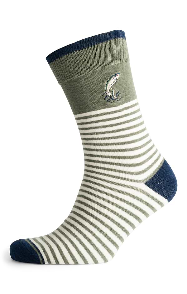 Men's Joules Kingsbury Two Pack Socks