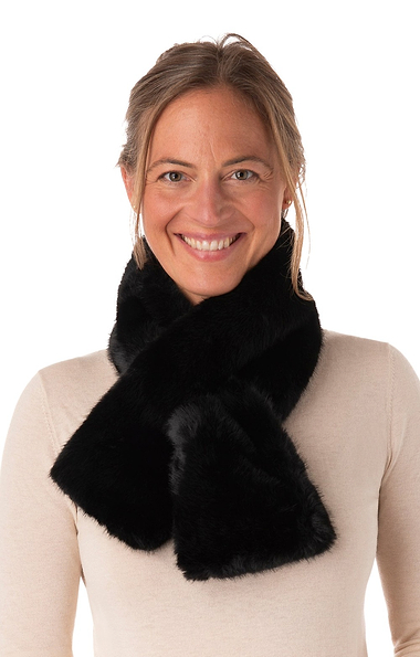 Ladies Franchetti Bond Faux Fur Scarf