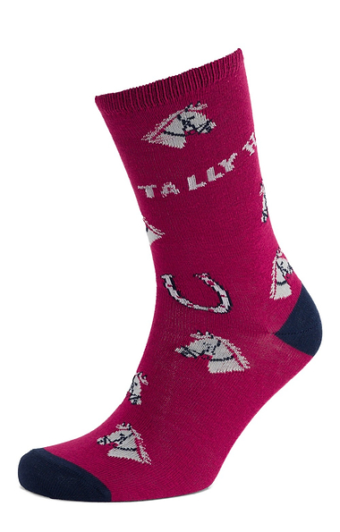 Ladies Joules Two Pack of Everyday Cotton-Rich Socks