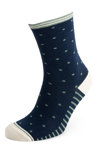 Ladies Joules Two Pack of Everyday Cotton-Rich Socks
