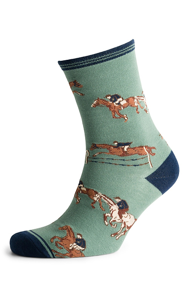 Ladies Joules Two Pack of Everyday Cotton-Rich Socks