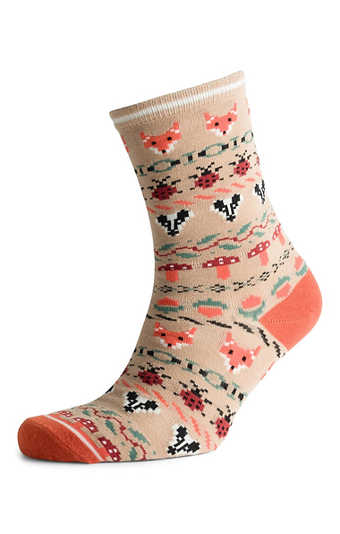 Ladies Joules Two Pack of Everyday Cotton-Rich Socks