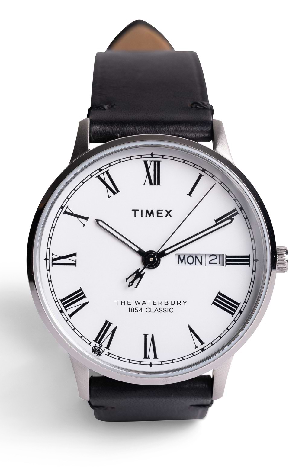 Men's Timex Waterbury Classic 40mm Leather Strap Chronograph Watch