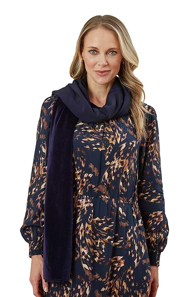 Verity Velvet Shawl