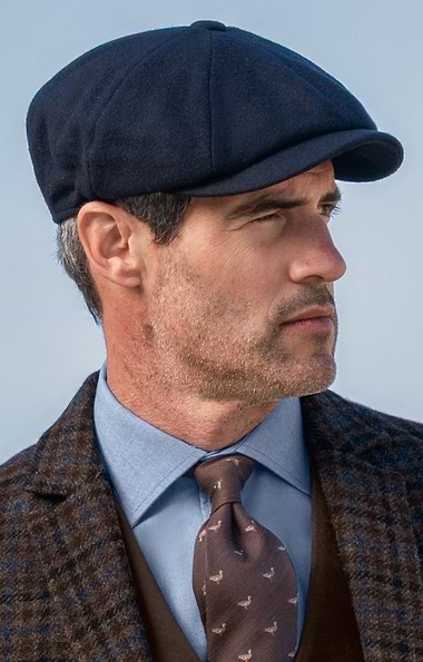 Men's Failsworth Hats Gino Melton 8-Piece Cap