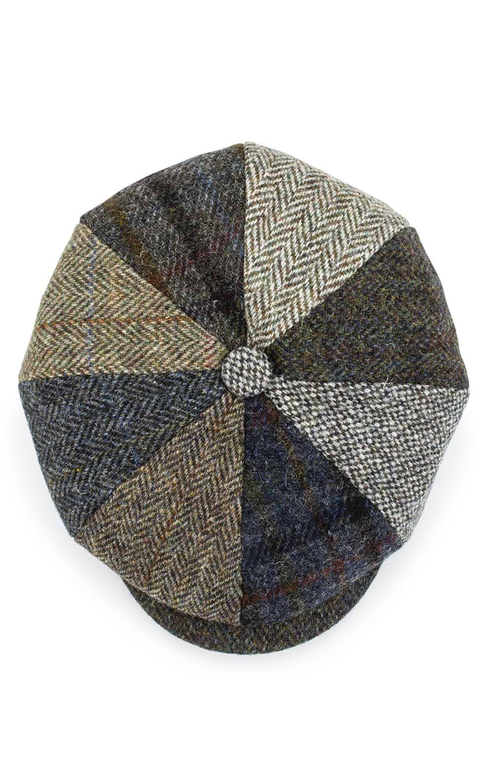 Mens Failsworth Harris Tweed® 8 Piece Cap - House of Bruar