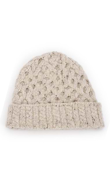 Ladies Luxe Aran Hat