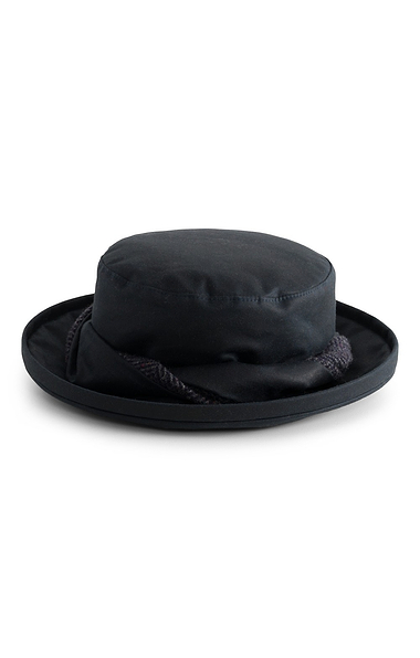Ladies Wax Chiltern Hat with Tweed Band