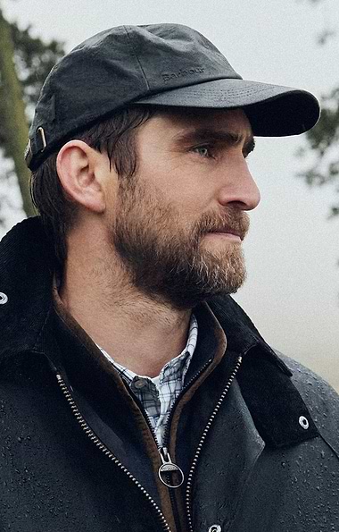 Men's Barbour Wax Sports Cap