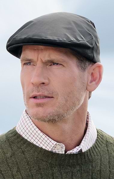 Men's Barbour Waxed Flat Cap