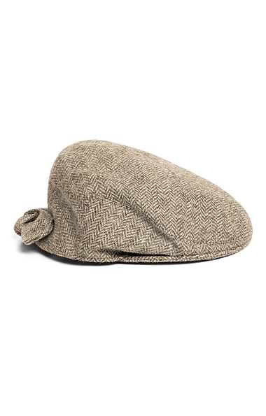 Ladies British Tweed Tie Hereford Cap