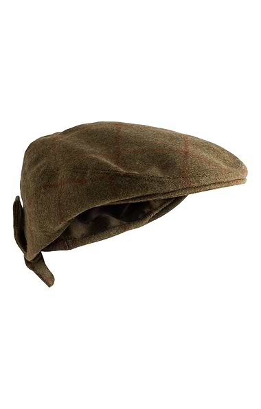 Ladies British Tweed Tie Hereford Cap