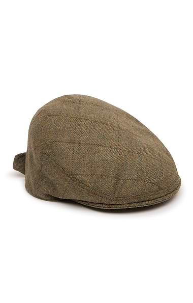 Ladies British Tweed Tie Hereford Cap