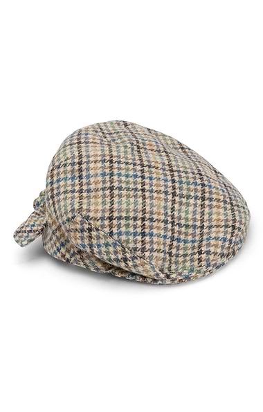 Ladies British Tweed Tie Hereford Cap