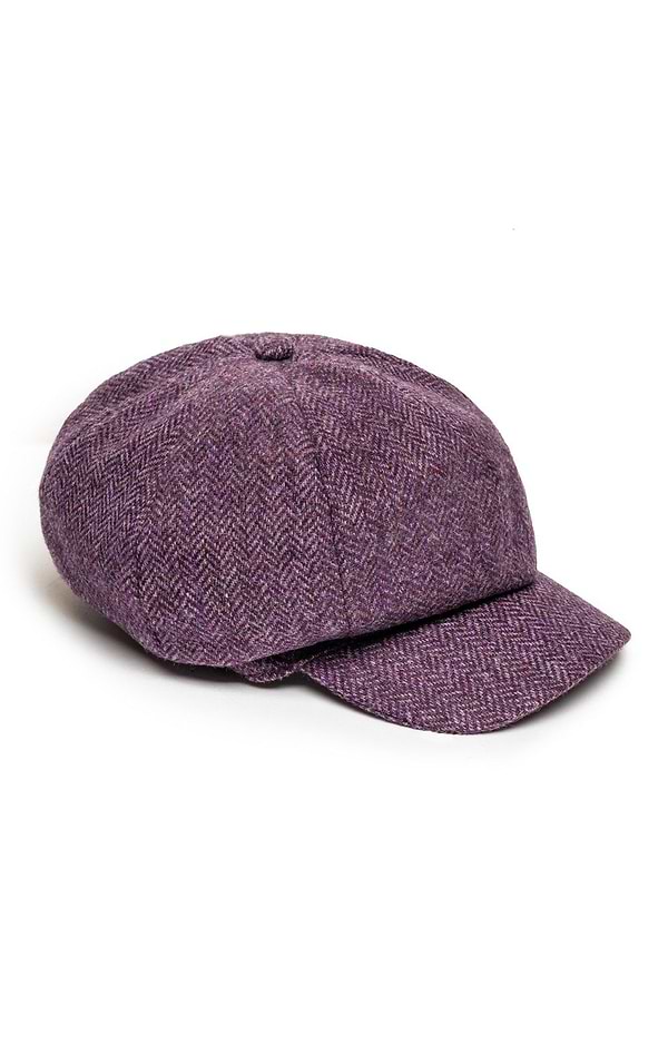 Ladies Tweed 8 Piece Hat