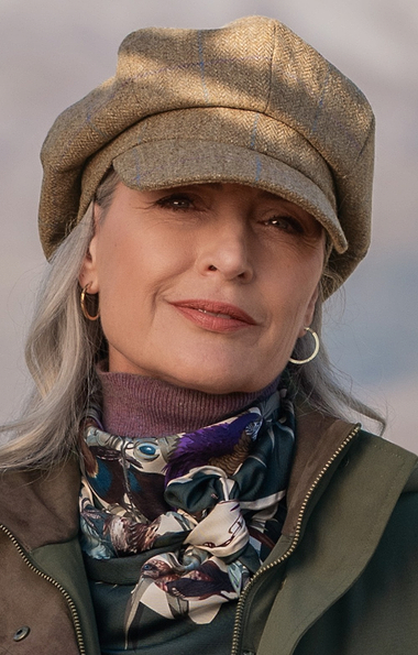 Ladies Tweed 8 Piece Hat