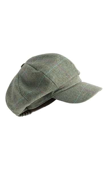 Ladies Tweed 8 Piece Hat