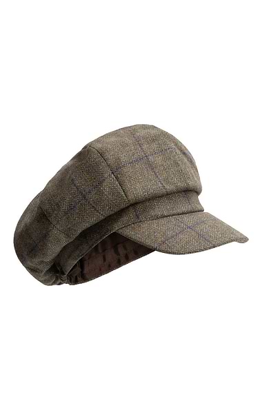 Ladies Tweed 8 Piece Hat
