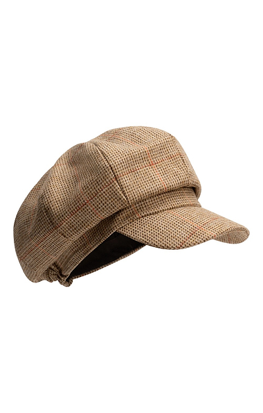 Ladies Tweed 8 Piece Hat