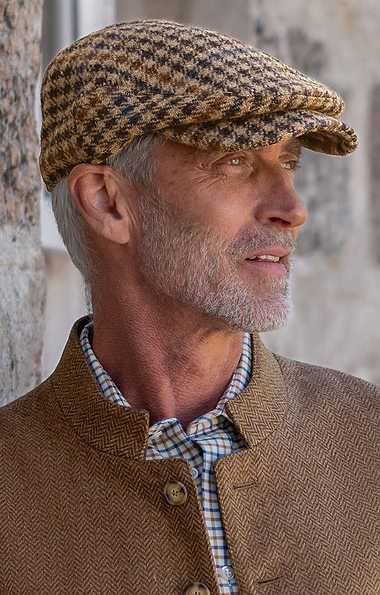 Men's Harris Tweed® Aberford Cap