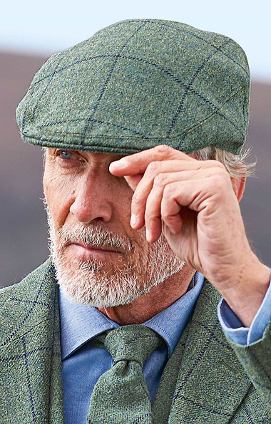 Men's Tweed Hereford Cap
