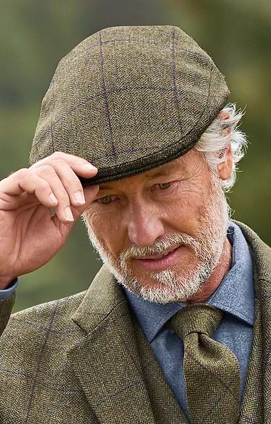 Men's Tweed Hereford Cap